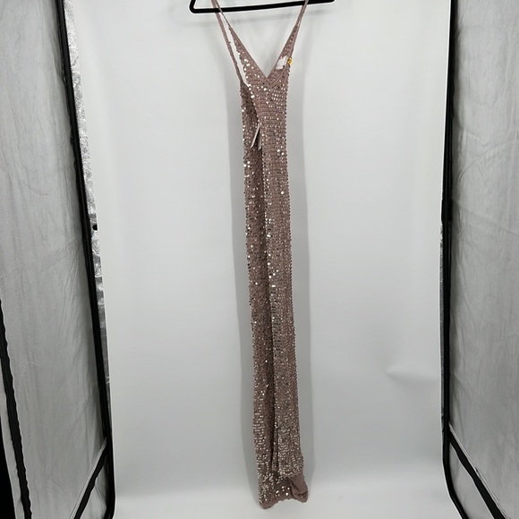 retrofete Marie Dress in Rose Gold XS/S - Picture 5 of 13